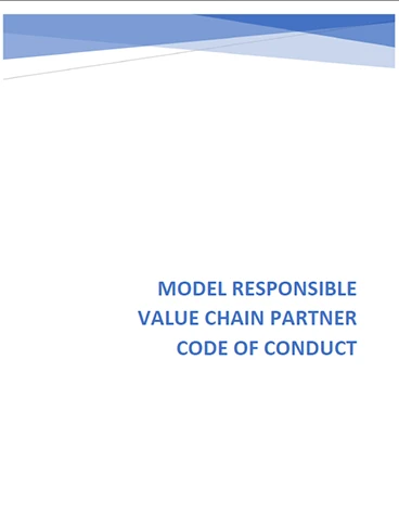 Model Responsible Value Chain Partner Code of Conduct